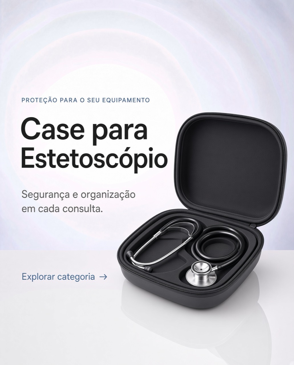 Categoria Case para estetoscópio