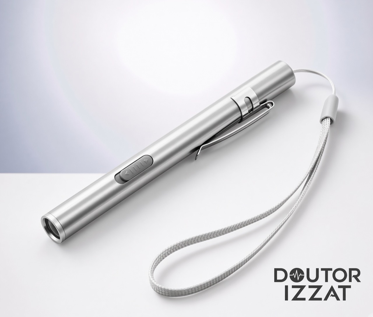 Lanterna neurológica recarregável inox